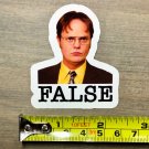 Dwight Schrute Sticker 2.5" False The Office Beets Bears Battlestar Laptop PO