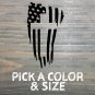 American Flag Cross Sticker Decal Die Cut Jesus Christian In God We Trust XO USA