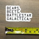 Bears Beets Battlestar Galactica Sticker 2.5" The Office Dwight Schrute PO
