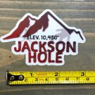 Jackson Hole Sticker 3.25" Wyoming Ski Mountain Snowboard Decal Teton Gravity PO