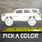 4Runner Lifted Sticker Decal 5.5" DIE CUT 5th Gen Toyota 4 Runner 4x4 OffRoad XO
