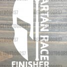 Spartan Race Sticker Decal Die Cut Finisher Tactical Beast Super Sprint XO