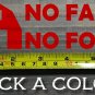 No Farms No Food Sticker Decal 6.5" DIE CUT Farmers Farmer John Deere XO