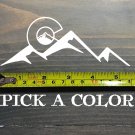 Colorado Sticker Decal 5.5" 14er 14ers Die Cut Colorado Mountains Vail Flag XO