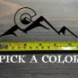 Colorado Sticker Decal 5.5" 14er 14ers Die Cut Colorado Mountains Vail Flag XO