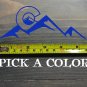 Colorado Sticker Decal 5.5" 14er 14ers Die Cut Colorado Mountains Vail Flag XO