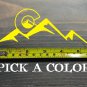 Colorado Sticker Decal 5.5" 14er 14ers Die Cut Colorado Mountains Vail Flag XO