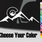 Colorado Sticker Decal 5.5" 14er 14ers Die Cut Colorado Mountains Vail Flag XO