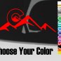 Colorado Sticker Decal 5.5" 14er 14ers Die Cut Colorado Mountains Vail Flag XO
