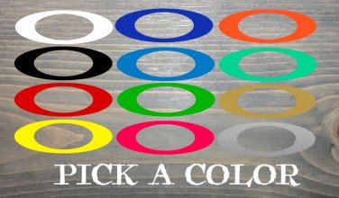 1" Oakley Sticker Decal Pair MINI Visor Goggles Sunglasses Ski Vinyl XO