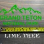 Grand Teton Sticker Decal National Park DIE CUT 5.5" Wyoming Idaho Jackson XO