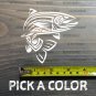 Trout Sticker Decal 3.5" DIE CUT Mountain Simms Sage Fly Fishing Tribal Ross XO