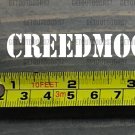 6.5 CREEDMOOR Sticker Decal 3.5" Ammo Can Box Label Ammunition Case DIE CUT XO