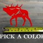 Elk Sticker Decal 3.5" DIE CUT Mountain Sitka Vortex Hunting KUIU First Lite XO