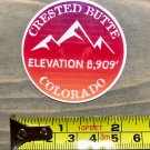 Crested Butte Sticker Decal 2" Mountain Ski Colorado Resort PO