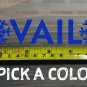 Vail Sticker Decal Mountain Ski 5.5" Snowboard Resort Colorado DIE CUT XO