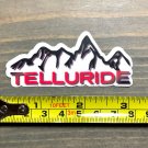 Telluride Sticker Decal Colorado Ski Mountain Snowboard Sunset PO
