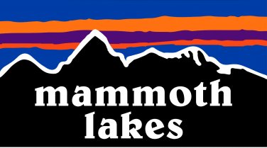 Mammoth Sticker Decal Mammoth Lakes Mountain Ski Snowboard California Skiing PO