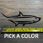 Tarpon Sticker Decal Fish 5.5" DIE Cut Yeti Fishing Costa Pelagic AFTCO Orvis XO