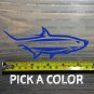 Tarpon Sticker Decal Fish 5.5" DIE Cut Yeti Fishing Costa Pelagic AFTCO Orvis XO
