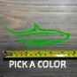 Tarpon Sticker Decal Fish 5.5" DIE Cut Yeti Fishing Costa Pelagic AFTCO Orvis XO