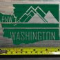 Washington Sticker Decal 5" DIE CUT PNW Pacific Northwest Crystal Mountain XO