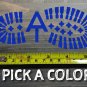 Appalachian Trail Sticker Decal Symbol 5.5" Hiking Boot Print Hike DIE CUT XO