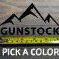 Gunstock Sticker Decal 5" Mountain Ski Resort New Hampshire Killington XO