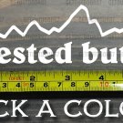 Crested Butte Sticker Decal 5.5" Mountain Ski Colorado Crusty Butt Epic Pass XO