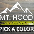Mt. Hood Sticker Decal 5" Mountain Ski Oregon Meadows Timberline Lodge XO