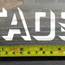 Taos Sticker 5.5" New Mexico Red River Ski Mountain Snowboard Decal Resort XO
