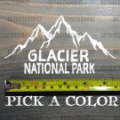 Glacier National Park Sticker Decal 5.5" Montana Get Lost Big Sky Die Cut XO