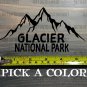 Glacier National Park Sticker Decal 5.5" Montana Get Lost Big Sky Die Cut XO