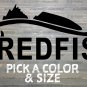 Redfish Sticker Decal Red Fish Red Drum Channel Bass Florida Spottail XO