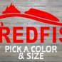 Redfish Sticker Decal Red Fish Red Drum Channel Bass Florida Spottail XO