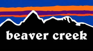 Beaver Creek Sticker Decal Colorado 3" Wide Mountain Ski Snowboard Mountain Vail Alta PO