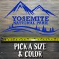 Yosemite National Park Sticker Decal California Half Dome El Capitan Free Sol XO