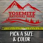 Yosemite National Park Sticker Decal California Half Dome El Capitan Free Sol XO