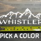 Whistler Sticker Decal 5.5" Helmet Ski Canada Snowboard BC XO