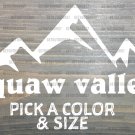 Squaw Valley Sticker Decal California Ski Mountain Snowboard Lake Tahoe xO