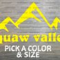 Squaw Valley Sticker Decal California Ski Mountain Snowboard Lake Tahoe xO