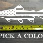 Trout Sticker Decal 5.5" Sage Simms Fishing Orvis Tibor USA Flag US American XO
