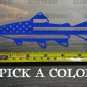 Trout Sticker Decal 5.5" Sage Simms Fishing Orvis Tibor USA Flag US American XO