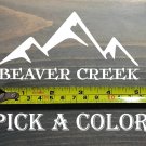 Beaver Creek Sticker 5" Colorado Ski Mountain Snowboard Decal XO