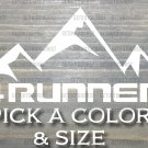 4Runner Decal Sticker Toyota TRD Pro Grill Badge Trail SR5 4 Runner  XO