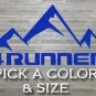 4Runner Decal Sticker Toyota TRD Pro Grill Badge Trail SR5 4 Runner XO