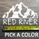 Red River Sticker 5" New Mexico Taos Ski Mountain Snowboard Decal Resort XO