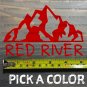 Red River Sticker 5" New Mexico Taos Ski Mountain Snowboard Decal Resort XO