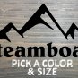 Steamboat Sticker Decal Springs Colorado Ski Mountain Snowboard Telluride XO