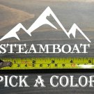 Steamboat Sticker 5" Colorado Springs Ski Mountain Snowboard Decal XO